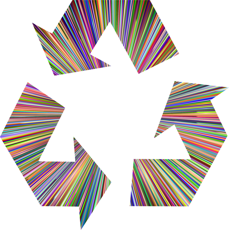 Recycling Symbol Paper Recycling - Cool Recycle Symbol (747x750), Png Download