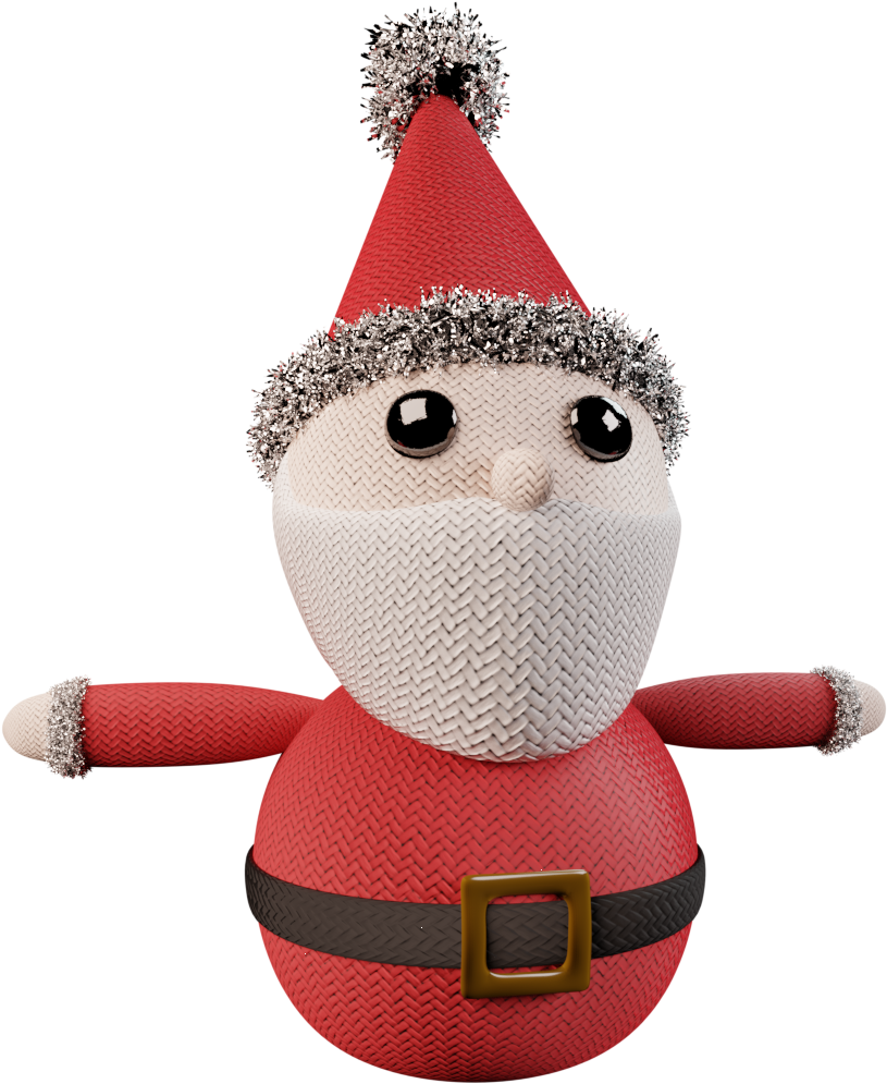 Images/santa Signature Square Transparent - Stuffed Toy (1200x1200), Png Download