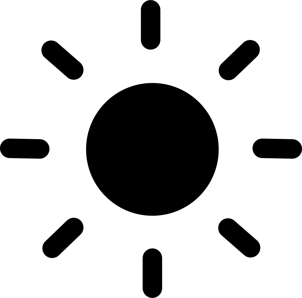 Png File Svg - Icono De Sol Png (980x966), Png Download