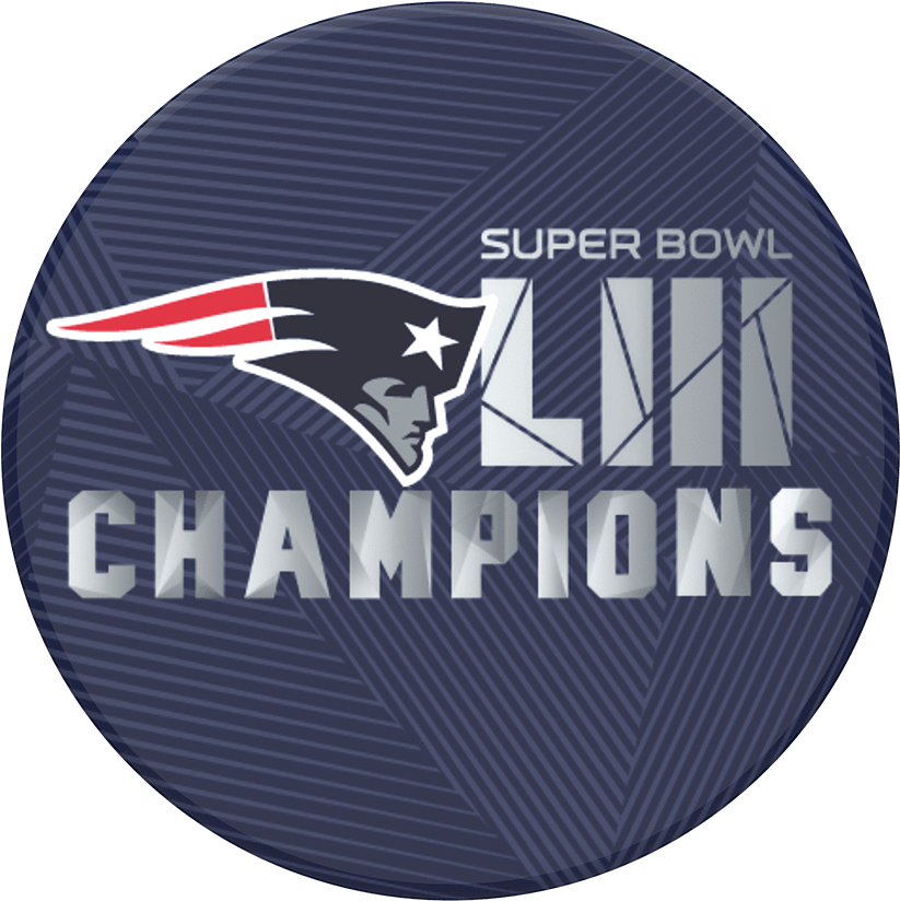 Patriots Super Bowl Liii Champions (1000x1000), Png Download