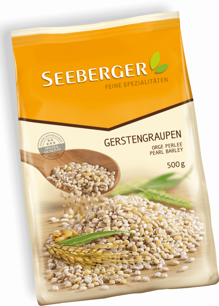 Seeberger Gerstengraupen Gedreht Produktansicht - Whole Grain (762x1066), Png Download