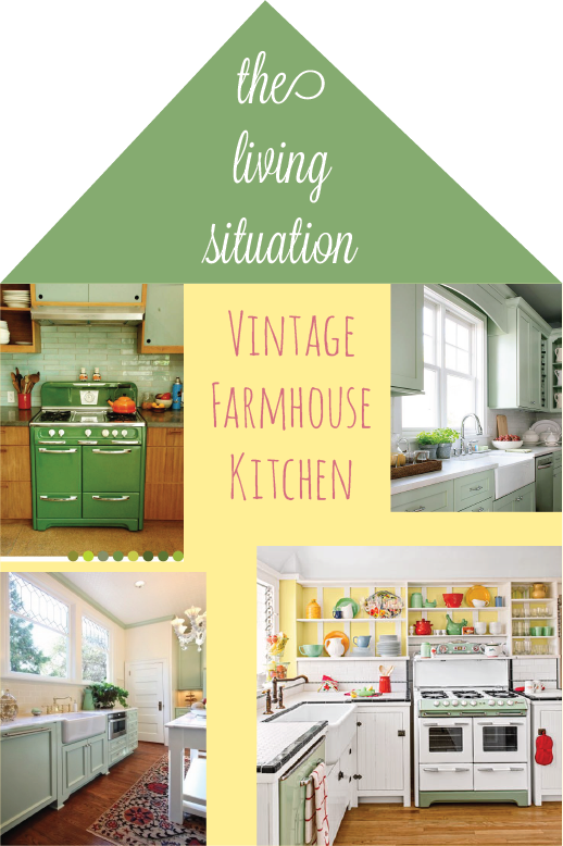 I Want A Farmhouse Kitchen - Kitchen (518x778), Png Download