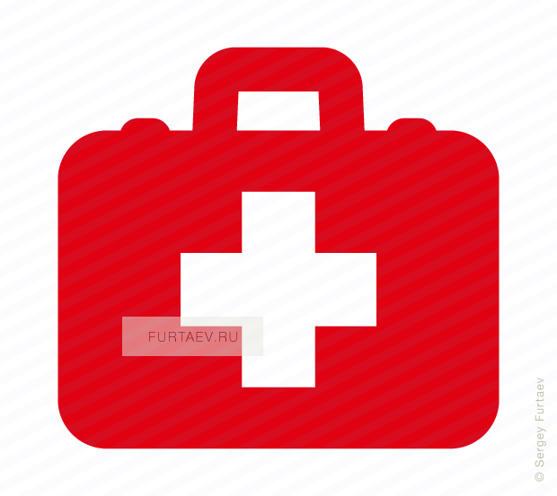 Vector Icon Of First Aid Box - First Aid Clip Art (620x553), Png Download