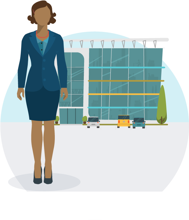 Gov Worker - Illustration (790x764), Png Download