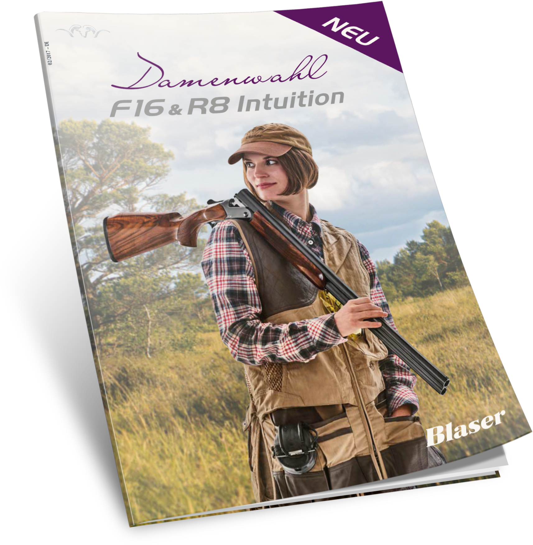 Blaser F16 Intuition Flyer - Rifle (1769x1956), Png Download