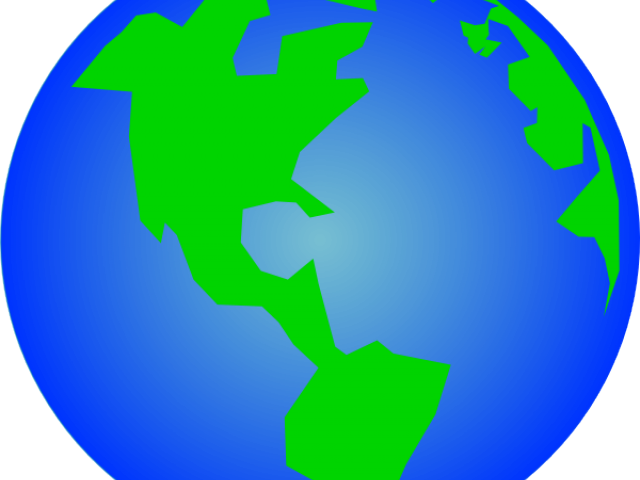 Planet Earth Clipart Bumi - Earth Clipart Gif (640x480), Png Download