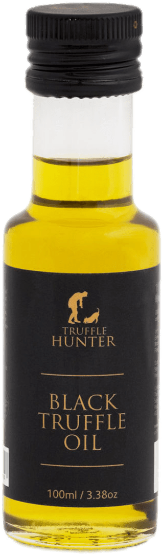 Black Truffle Oil Truffle Hunter - Truffle Oil (1400x1400), Png Download