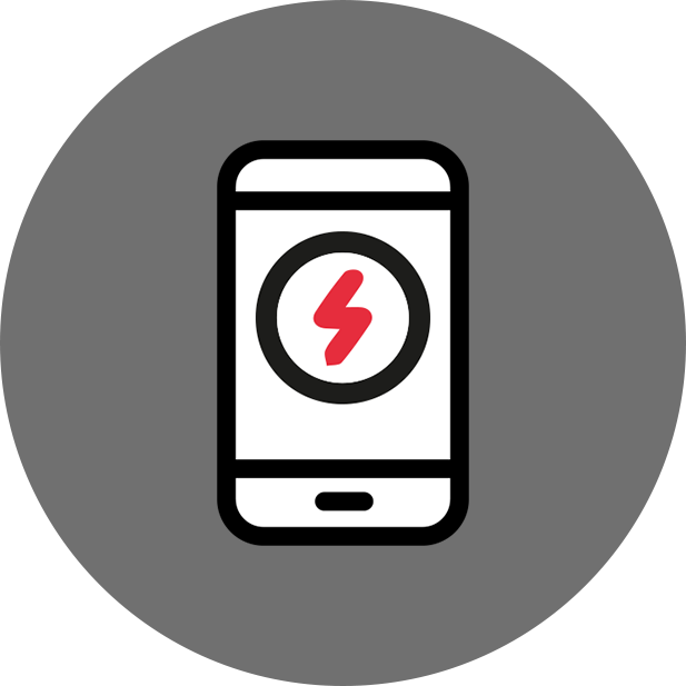 Sms Alert Icon - Circle (617x617), Png Download
