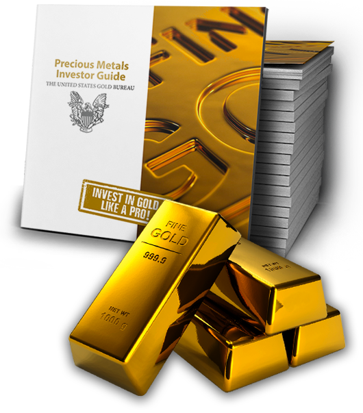 Free Precious Metals Investor Guide - Gold Bars (530x603), Png Download