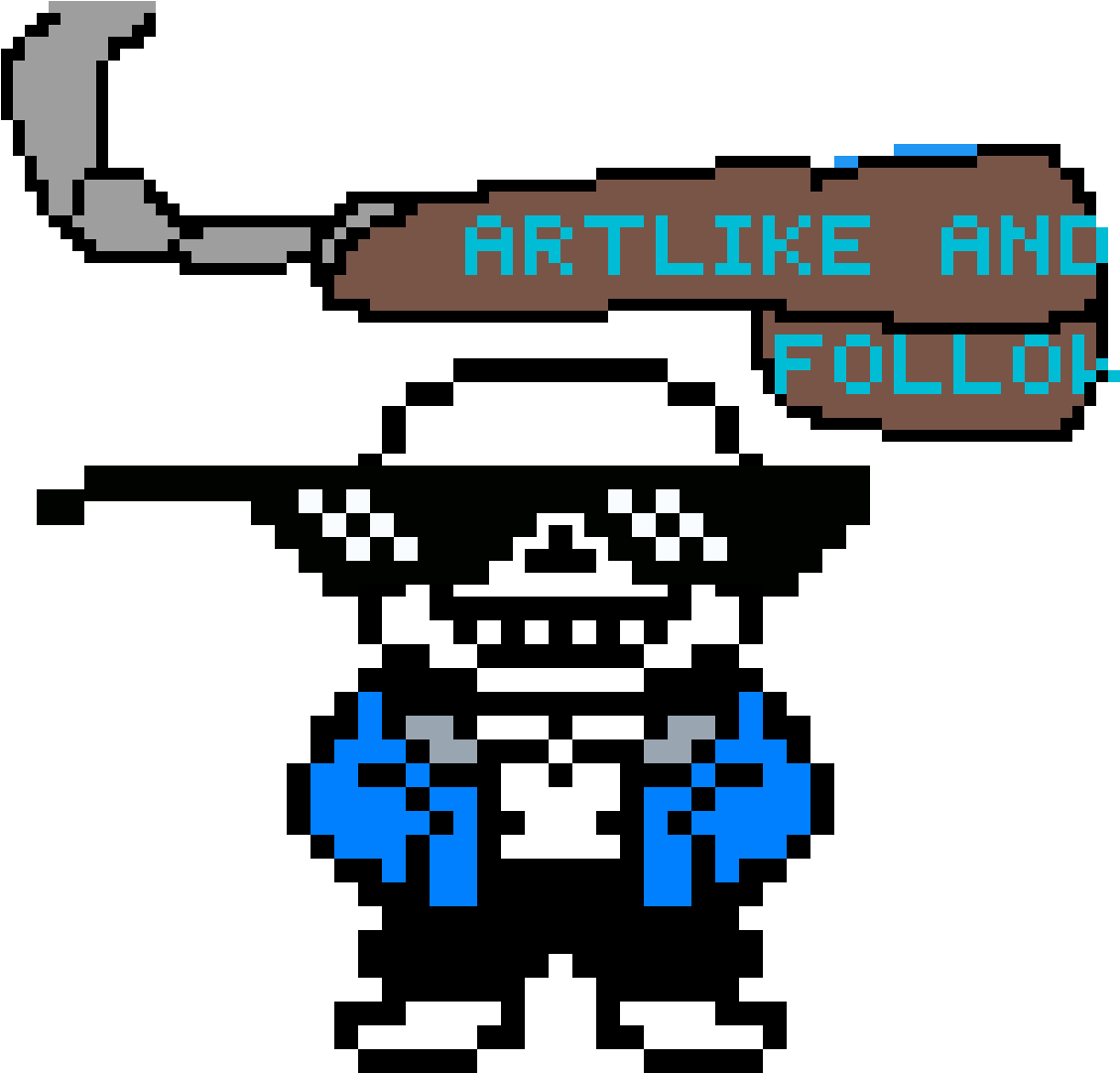 Mlg Sans - Sans Sprite Png (1200x1200), Png Download