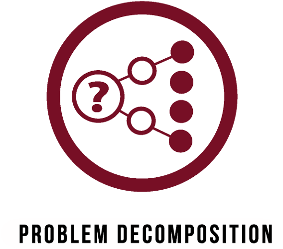 Decomposition Is The Act Of Breaking Down Tasks Into - Circle (1000x550), Png Download