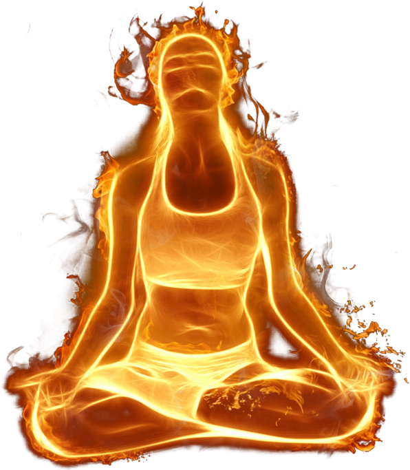 Fire Yoga Icon Png Free Photo - Hombre De Fuego Png (800x904), Png Download