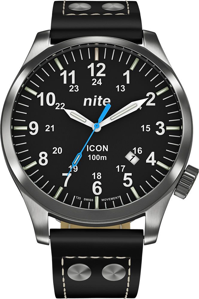 Icon-209 - Nite Icon 209l Watch (665x1000), Png Download