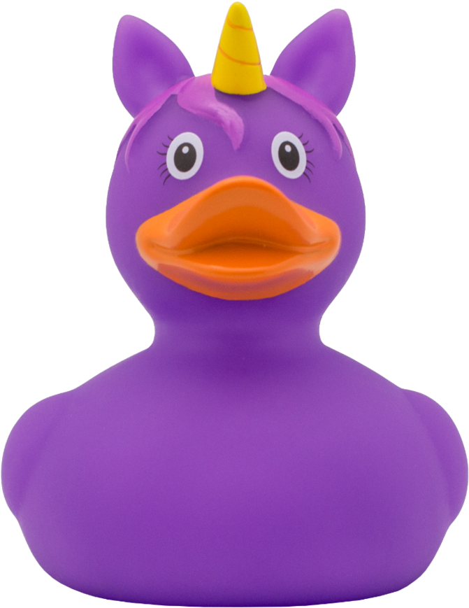 Unicorn Duck, Purple - Unicorn Duck (1024x1024), Png Download
