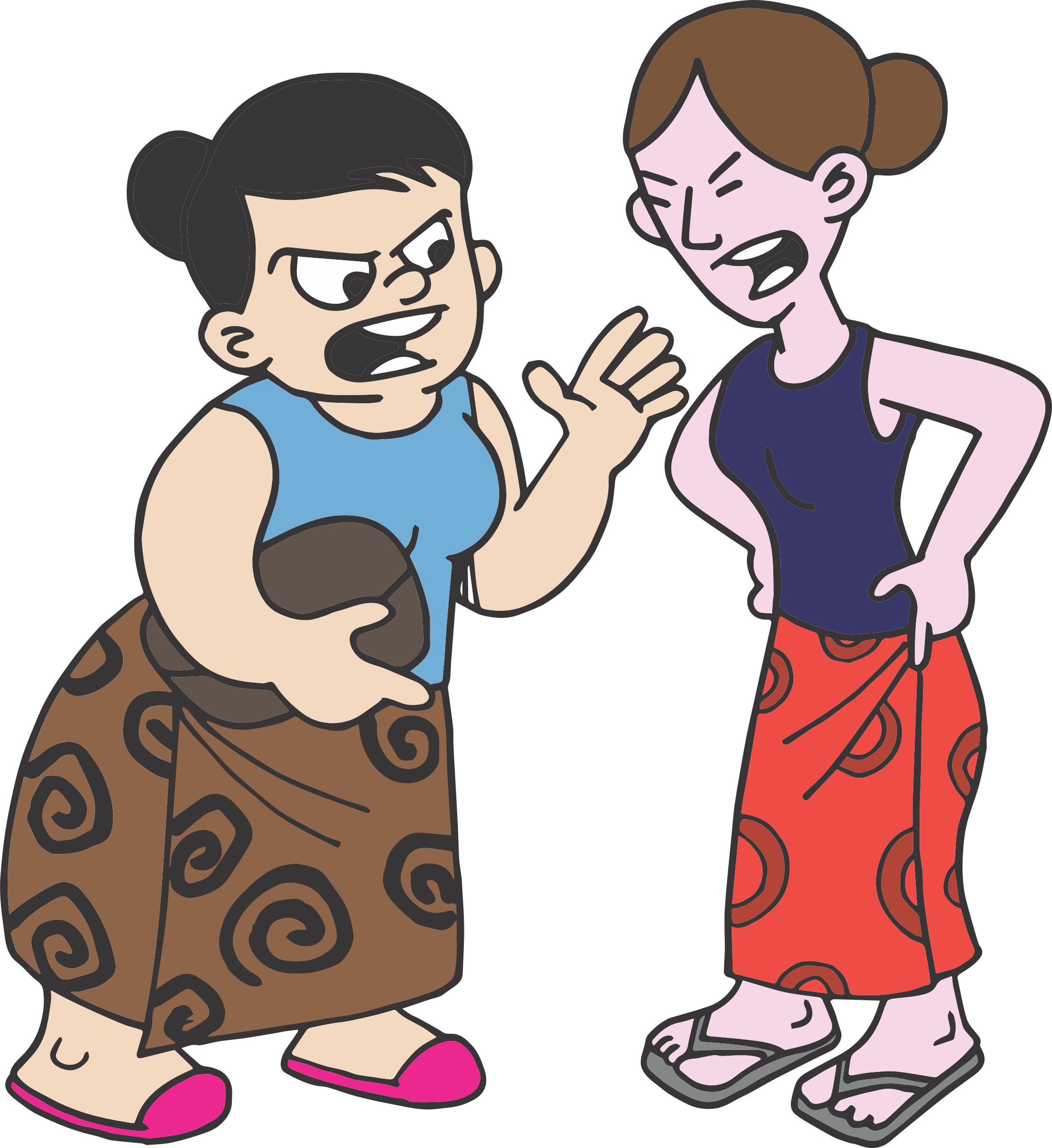 Collection Of Free Argued Quarrel Download On - Conflict Clip Art (2200x2400), Png Download