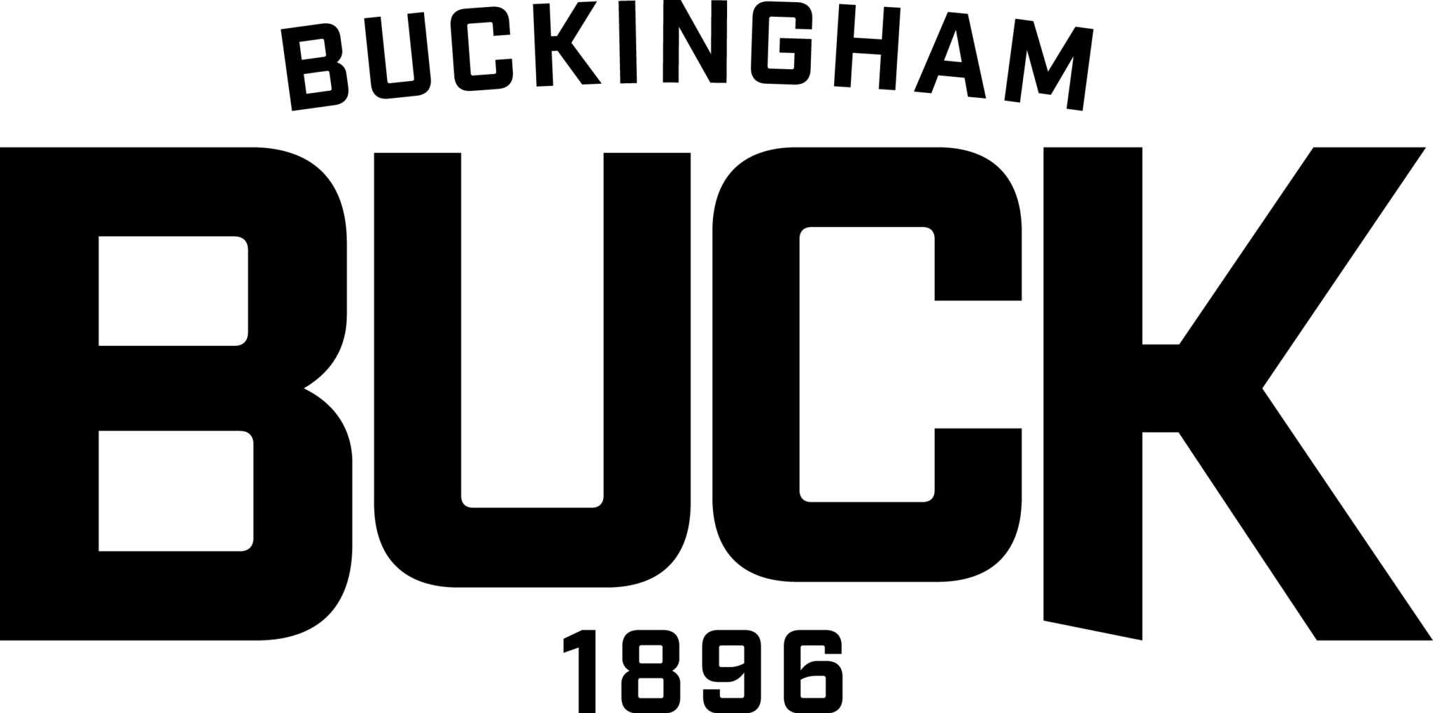 Buck Logo Black - Buckingham Manufacturing Logo (2048x1020), Png Download