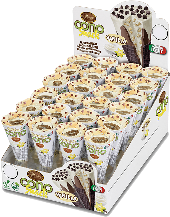 Vanilla Cone - Chocolate (640x770), Png Download