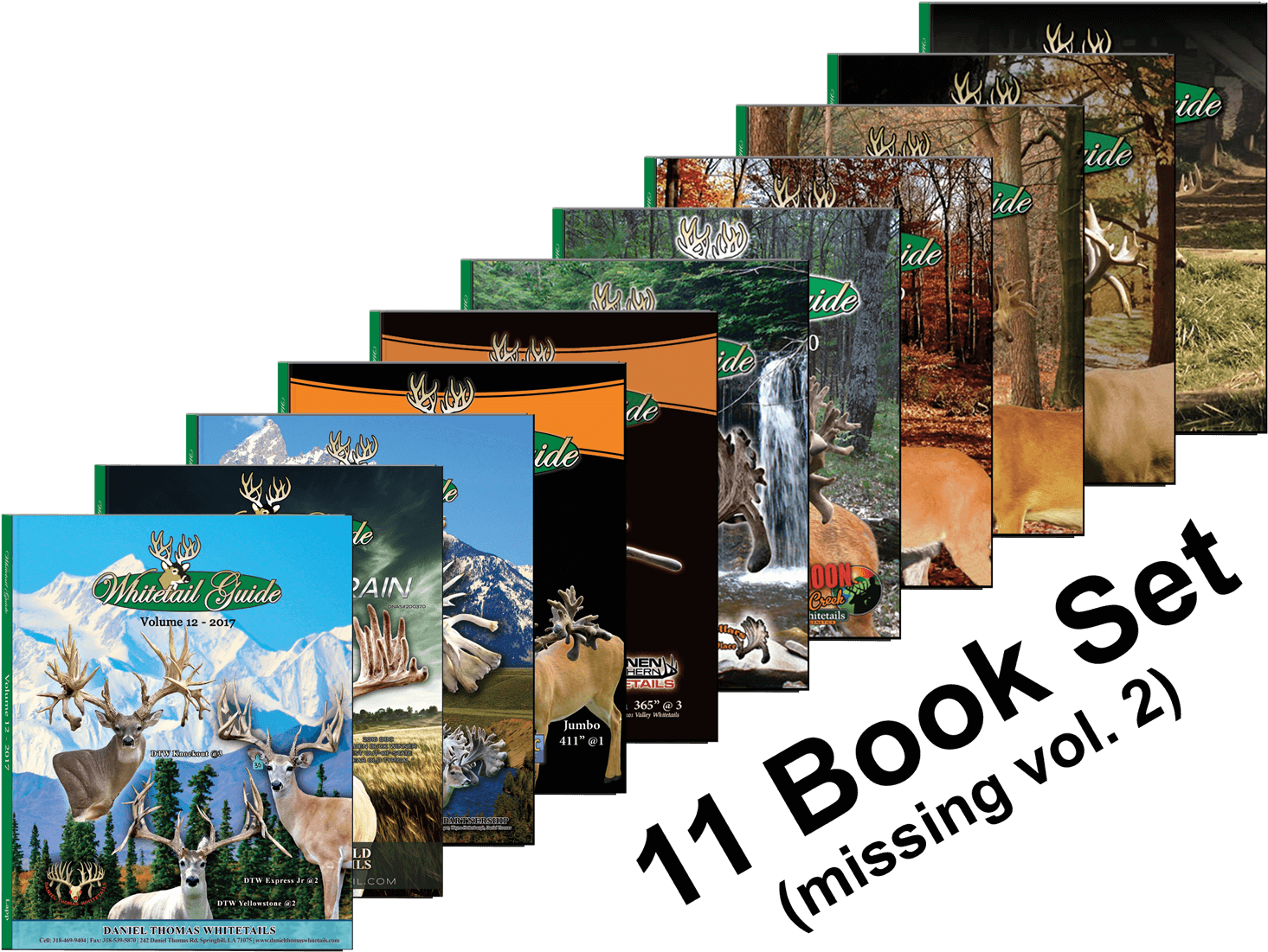 Whitetail Guide Large Hardcover Breeder Buck Book, - Graphic Design (1500x1128), Png Download