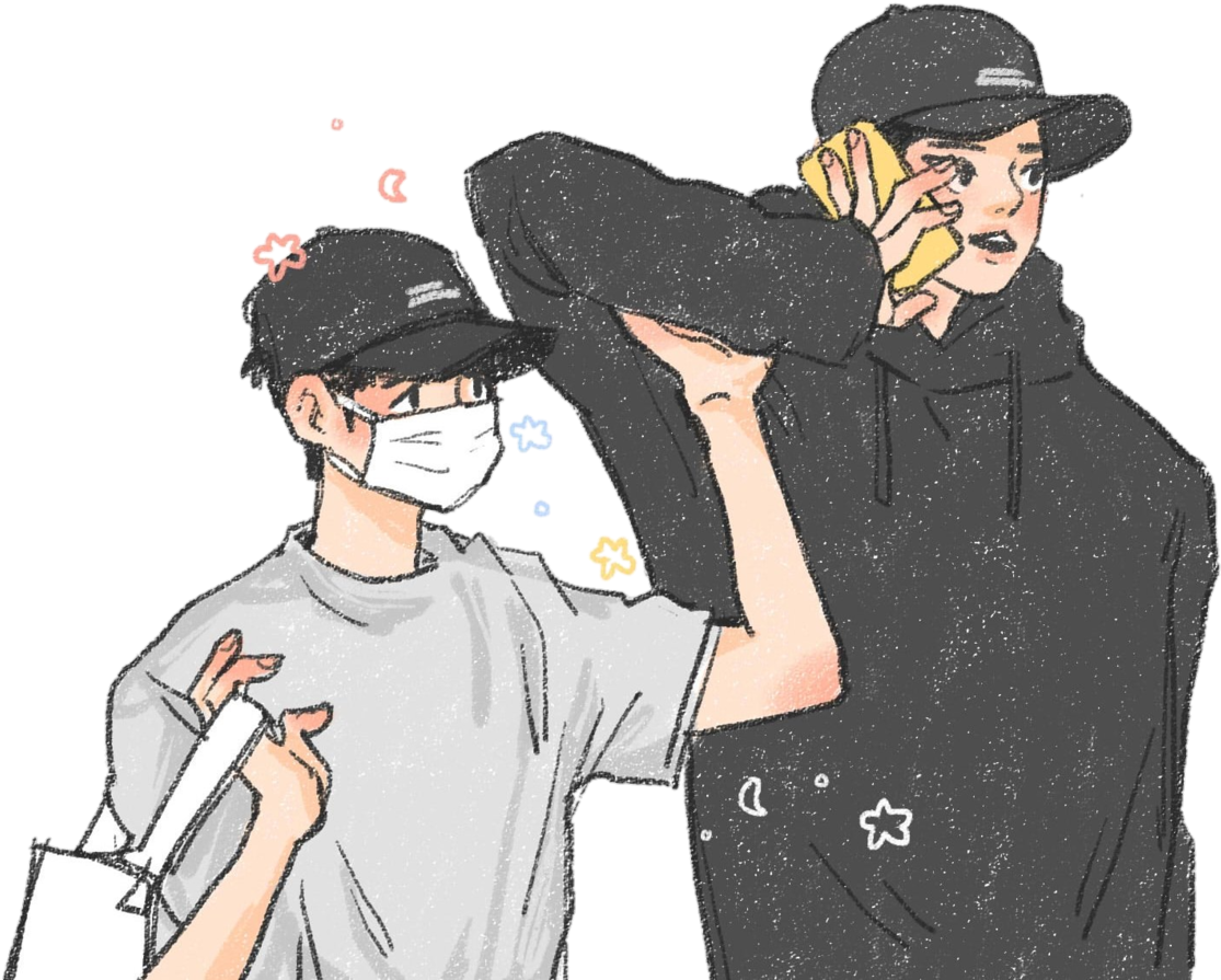 Chanbaek Png Fanart ♡ - Fanart Chanbaek Png (1280x1050), Png Download