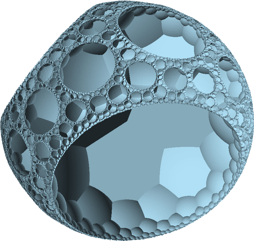 Heptagonal Tiling Honeycomb - Crystal (864x820), Png Download