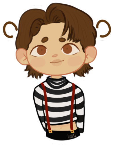 Chibi Tempo Commissions Of Chanyeol And Kai 🌻 Png - Cartoon (540x585), Png Download