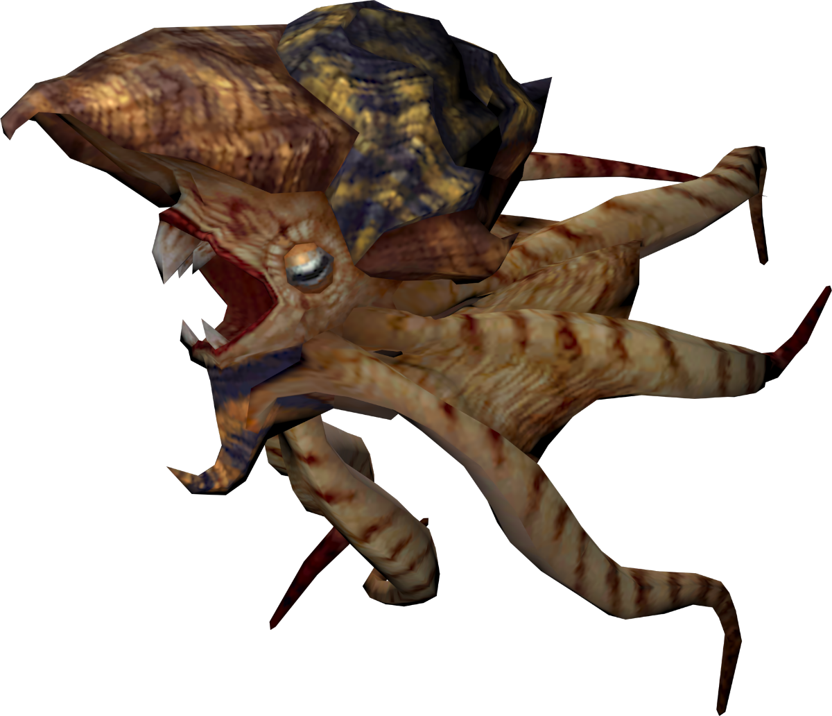 Kraken Profile - Yian Kut Ku Render (1200x1032), Png Download