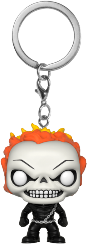 More Images - Ghost Rider Funko Keychain (800x800), Png Download
