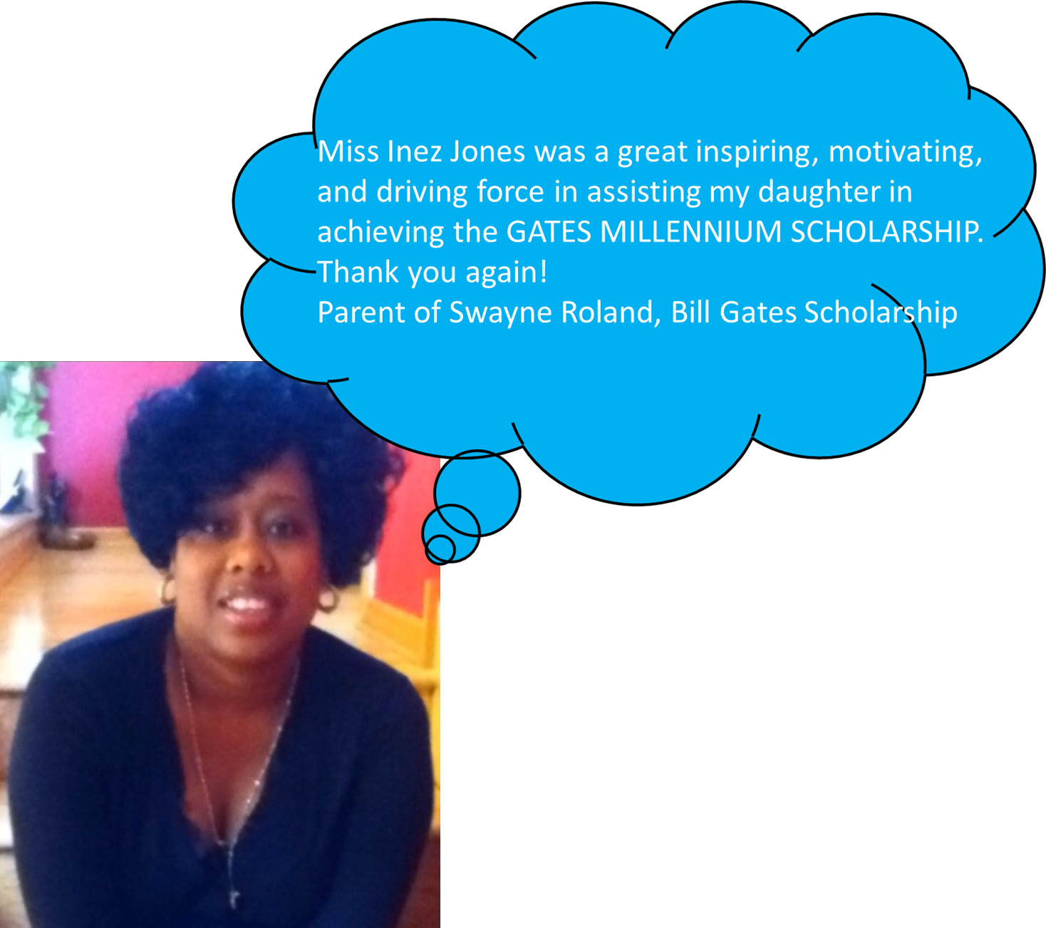 Parent Testimonial For Bill Gates Millennium- Patricia - Girl (1468x1303), Png Download