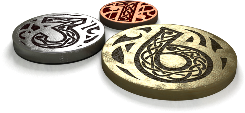 Raid Coins - Game (1000x510), Png Download