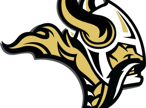 Lanier Vikings - Lanier High School Austin Tx Logo (480x355), Png Download