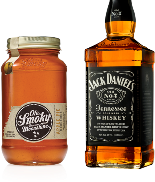 Liquorjack Daniels Whiskey Maryville, Tn - Ole Smoky Moonshine Apple Pie (640x640), Png Download
