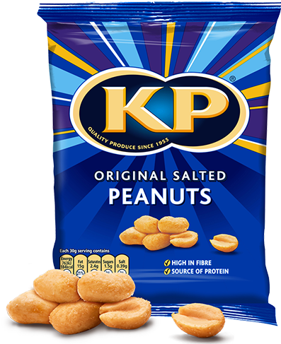 Kp Salted Peanuts - Kp Peanuts (500x650), Png Download