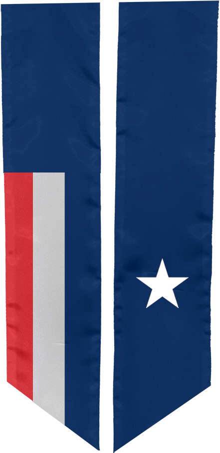 Study Abroad Sash For Chile - Flag (694x1041), Png Download