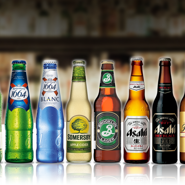 Liquor & Beverages Liquor & Beverages - Glass Bottle (767x767), Png Download
