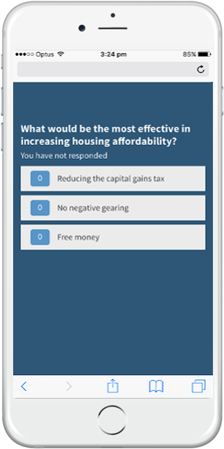 Audience Response Smartphone Solution - Iphone (740x660), Png Download