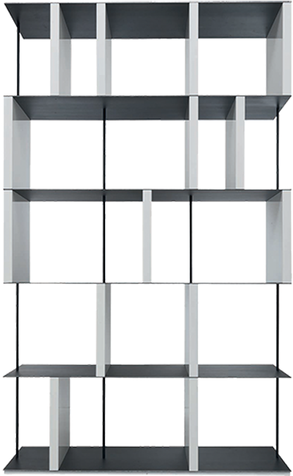 Manhattan Bookcase By Jesse - Libreria Manhattan Jesse (1000x1000), Png Download