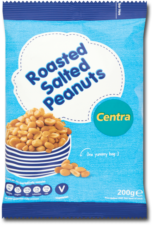 Centra Salted Peanuts 200g - Soup Beans (800x800), Png Download