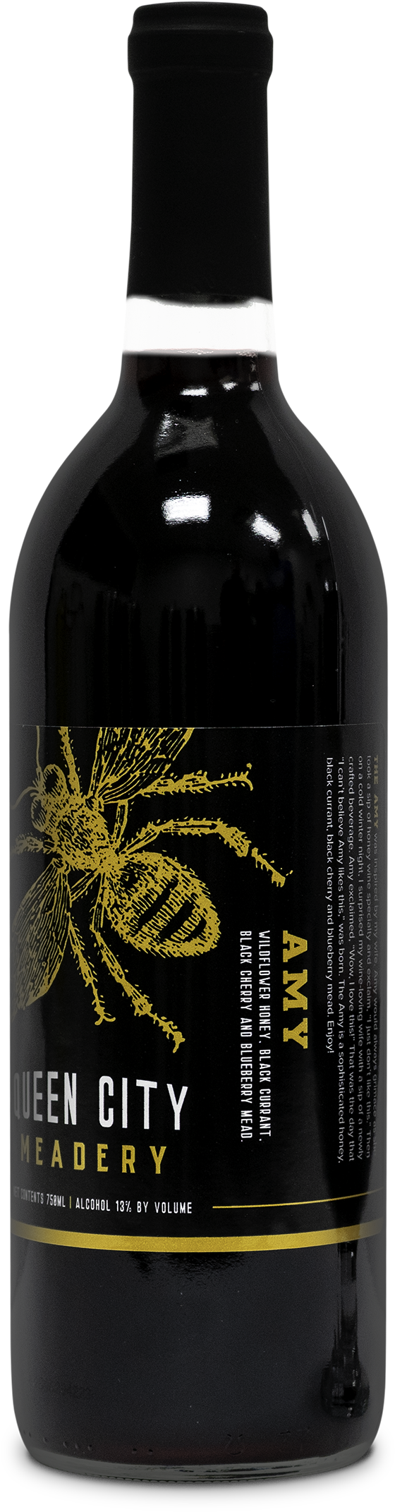 Wildflower Honey - Glass Bottle (1000x2482), Png Download