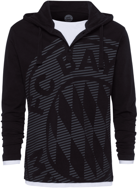Hooded Longleeve Big Logo - Mens Marvel Hoodie (660x660), Png Download