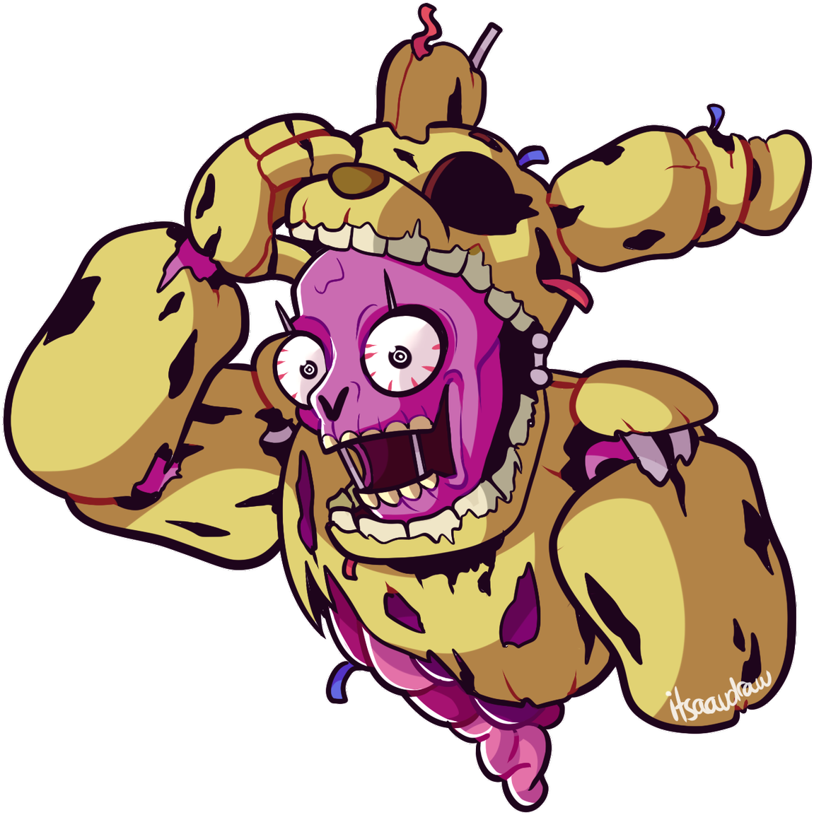 The Audrameda Galaxy👽art Raffle @ 1k On Twitter - Five Nights At Freddy's Pizzeria Simulator (1200x1196), Png Download