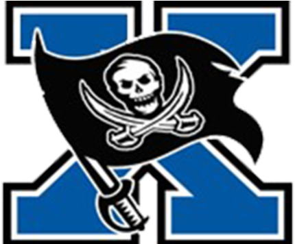 Xenia Buccaneers - Xenia High School X (480x355), Png Download