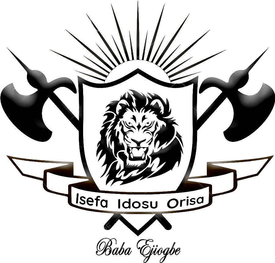 Isefa Idosu Orisa Awos, Babalawos, Iyafas, Iyaonifas - Vinyl Sticker Lion (900x898), Png Download
