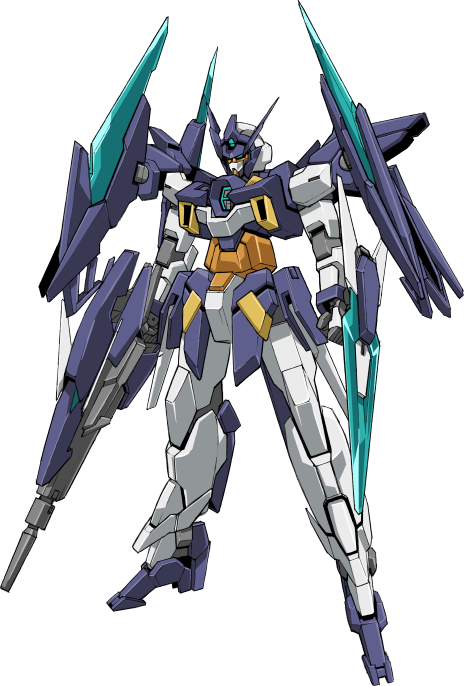 Front - ガンダム エイジ 2 マグナム (464x686), Png Download