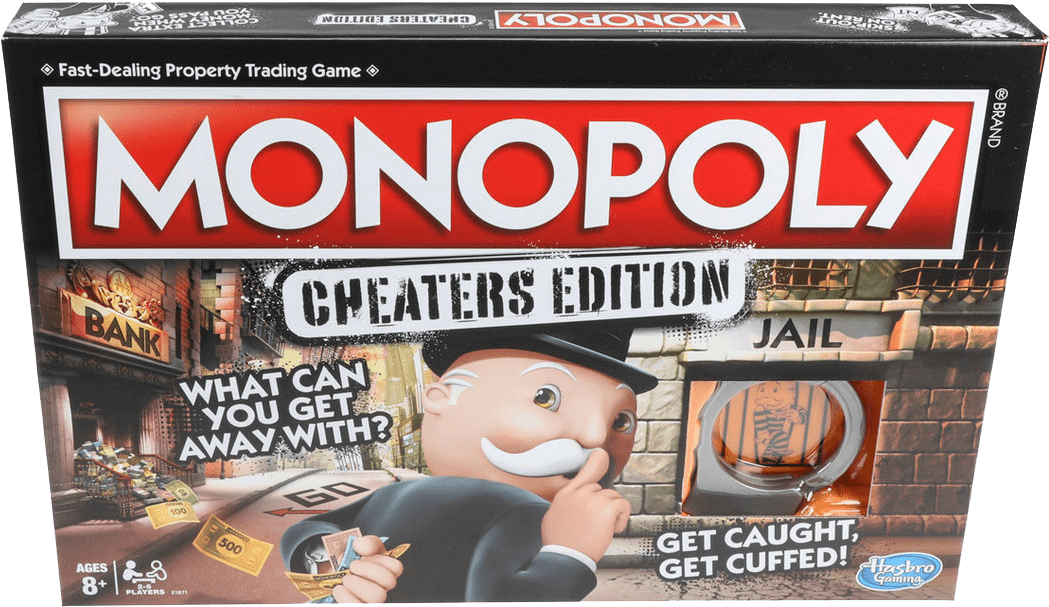Monopoly - Monopoly Cheaters Edition Malaysia (1136x852), Png Download