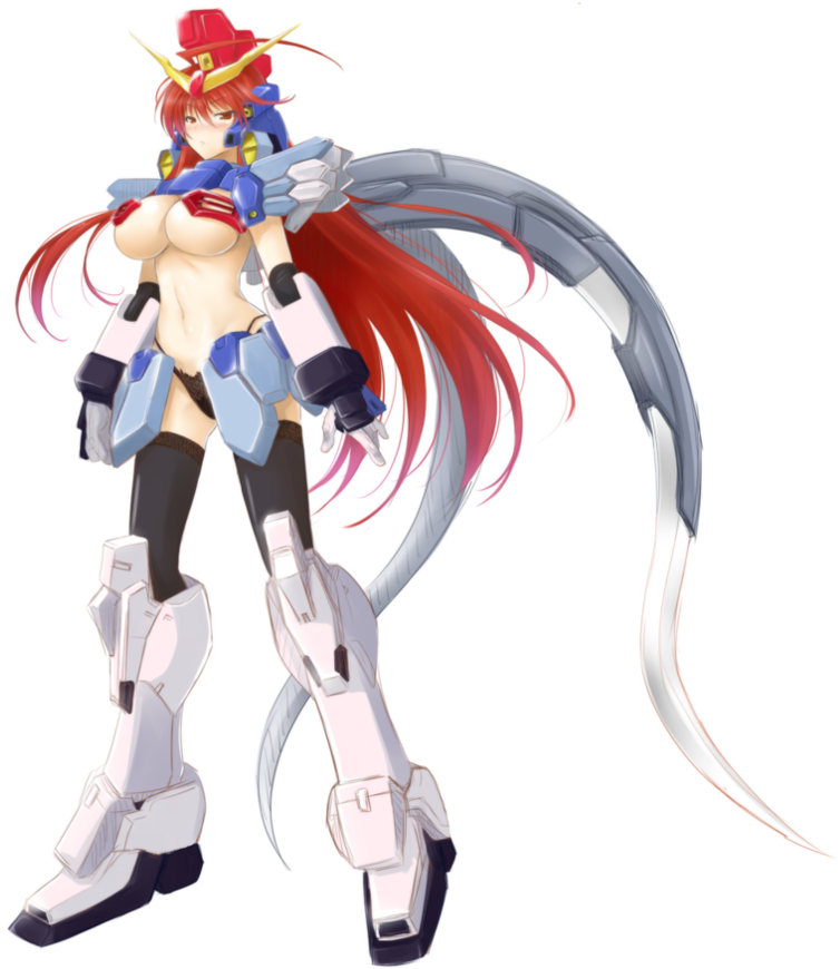 Gundam Girl Sandrock Custom - Anime Gundam Sandrock (894x894), Png Download
