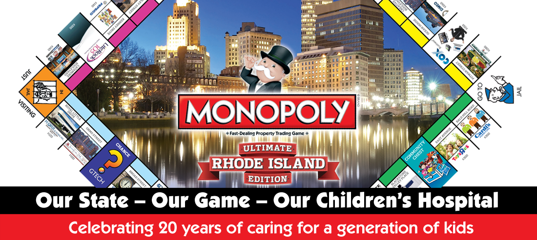 Ri Monopoly Game Header - Hospital Monopoly (1100x493), Png Download