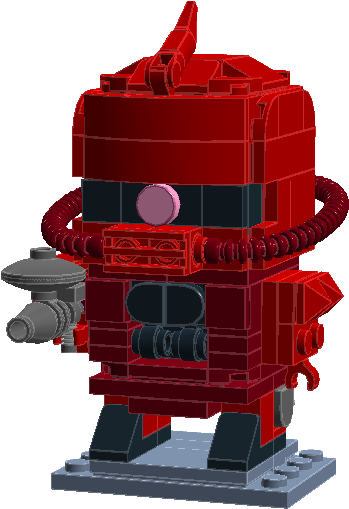 Gundam Brickheadz - Robot (1126x576), Png Download