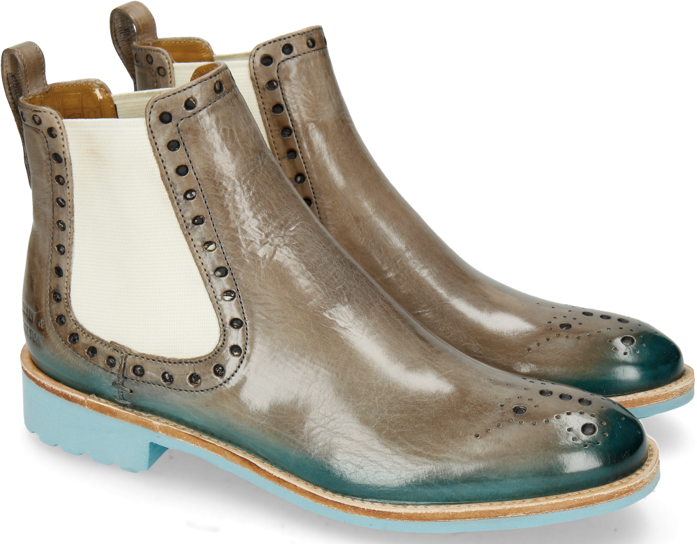 Ankle Boots Amelie 8 Oxygen Shade Ice Blue - Chelsea Boot (1024x1024), Png Download