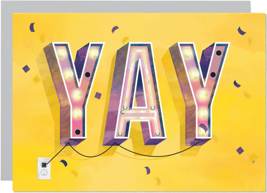 Yay - Poster (1000x903), Png Download