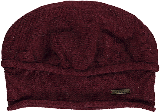 Alpaca Banded Beret Banded Beret - Beanie (532x800), Png Download